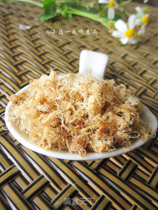 海苔肉松面包卷准备篇之一：DIY原味肉松
