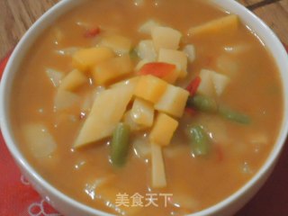 咖哩马铃薯的做法