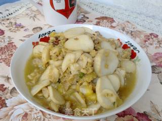 杏鲍菇炒鸡腿肉的做法