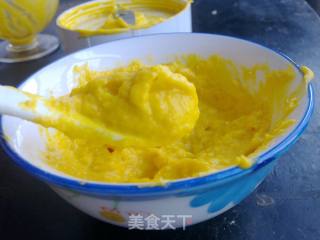 南瓜蛋黄米糊的做法