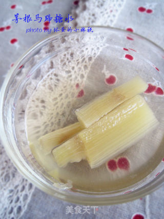 茅根马蹄糖水