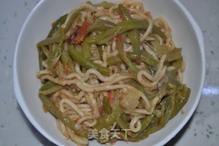 豆角土豆焖面的做法