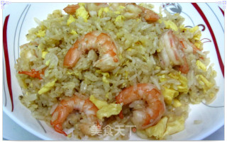 虾仁蛋炒饭的做法