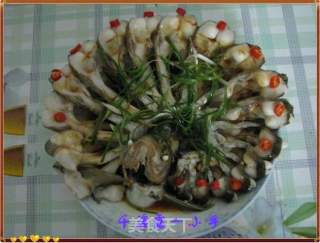 鱼儿开屏的做法