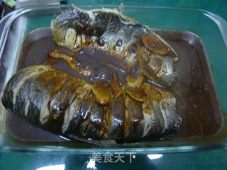 浇汁干烧鱼的做法
