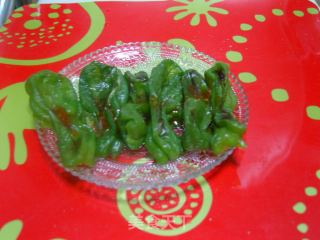 无油版虎皮青椒的做法