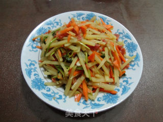 香炝土豆丝的做法