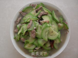 西葫芦炒肉丝的做法
