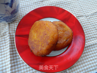 节日餐桌必备甜品——南瓜饼