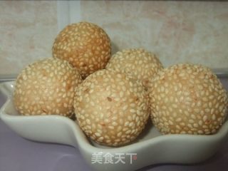 原味麻团的做法
