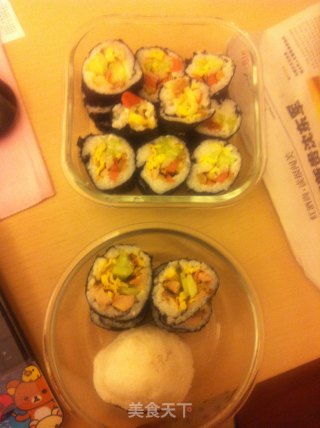 爽食寿司的做法