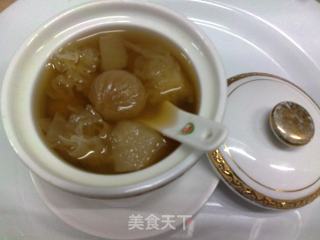 银耳无花果雪梨汤的做法