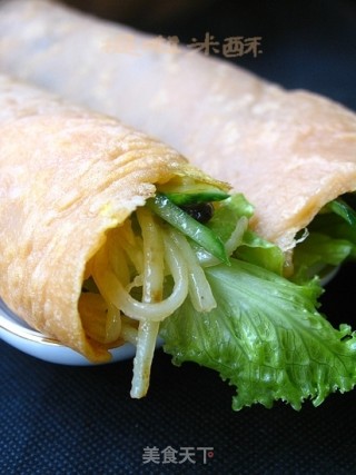 胡萝卜杂粮煎饼的做法