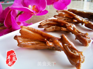 心蓝手制私房菜【卤水鸭掌】——难忘那一锅醇香卤水