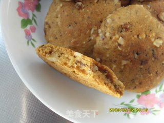大饼铛烤出核桃酥的做法