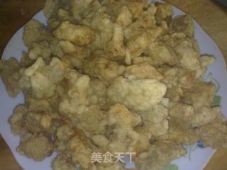 炸青酱肉段的做法