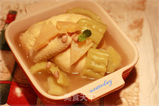 【东煮】成人的食物凤梨苦瓜鸡汤 Piapple bitter melon chicken soup的做法