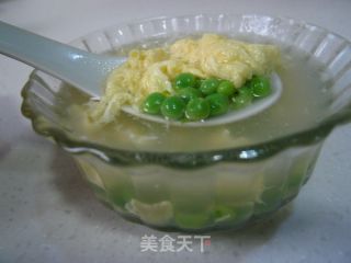 一把有机豌豆，打造不一样的美味--真鲜美豌豆蛋花汤的做法