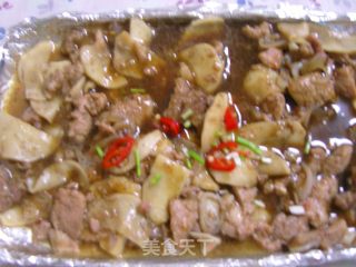 蚝油铁板杏鲍菇的做法
