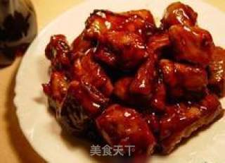 自创简易版糖醋排骨的做法