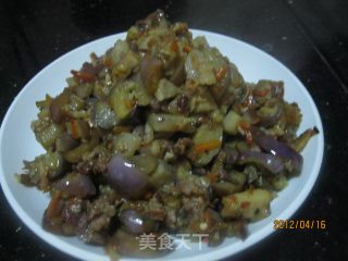 茄子杂炒的做法