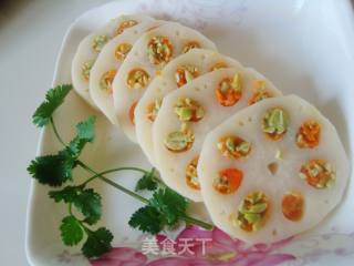 青豆藕片的做法