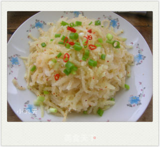 粉蒸萝卜的做法