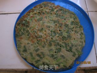韭菜煎饼的做法