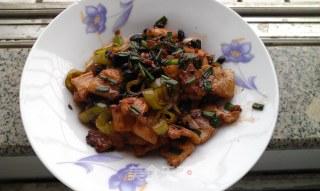 豉椒五花肉的做法