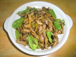 辣炒鸡腿菇的做法