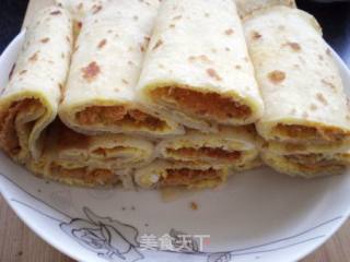 肉松蛋饼的做法