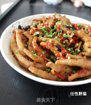 美容蒸菜===豉汁蒸凤爪的做法