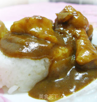 咖哩鸡腿饭的做法