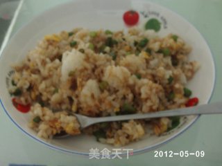 简单版蛋炒饭的做法