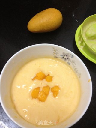 夏日冷饮——芒果奶昔