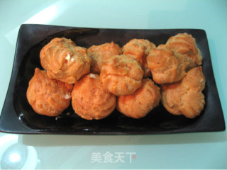 香草奶油泡芙的做法