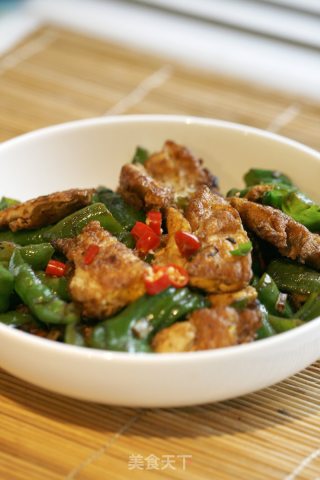 豉椒炒煎蛋的做法