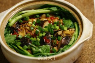 香菇豆腐煲的做法