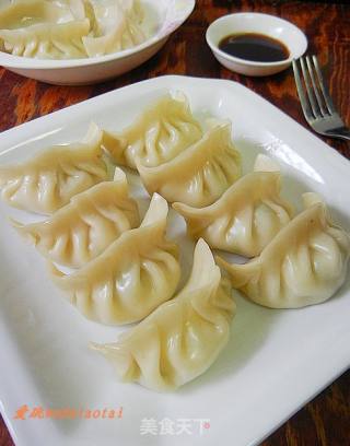 香葱萝卜丝蒸饺的做法
