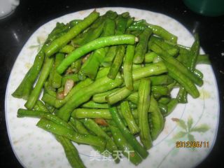 素焖豆角的做法