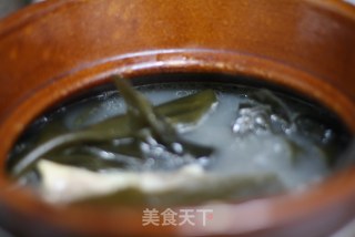 海带筒骨汤的做法