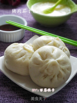 猪肉茄子包子的做法