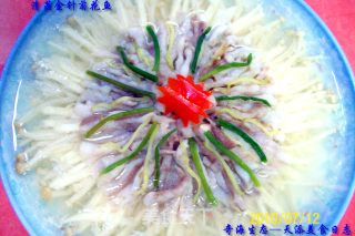 清蒸金针菊花鱼的做法