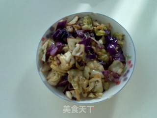 炝炒圆白菜的做法