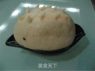 刺猬豆沙包的做法