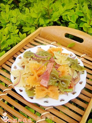 培根蝴蝶面的做法
