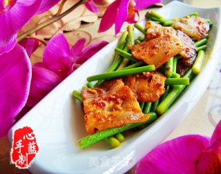 心蓝手制私房菜【蒜苗回锅肉】——爱情原来就是生活味道