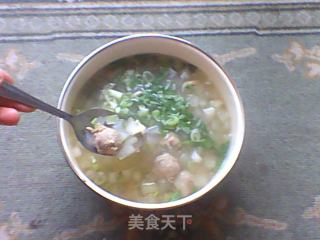冬瓜牛肉丸子汤的做法