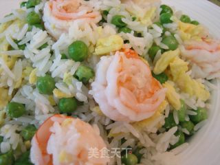 虾球蛋炒饭的做法