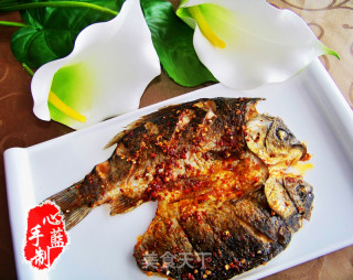 心蓝手制私房菜【孜然辣烤鱼】——吃的就是一口江湖豪气